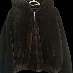 Zara Teddy Puff Coat REVERSIBLE 2in1